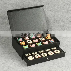 Black Sliding Paper Box for Sweet thumbnail-1
