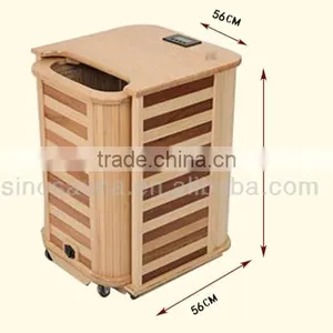 HY-003 Portable Mini Infrared Sauna Foot Massager Half Body Folding Infrared Sauna thumbnail-1