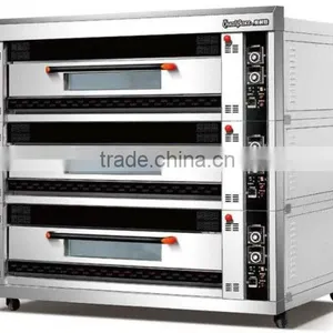 3 Layers 9 Trays With Reliable Performance Pizza Deck Oven thumbnail-2