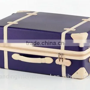 2 Piece ABS Luggage Set Vintage Suitcase thumbnail-4