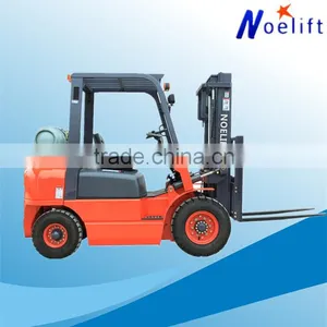 China Noelift 1-3.5ton Gasoline LPG Propane Petrol Powered Engine Forklift Truck Sale thumbnail-1