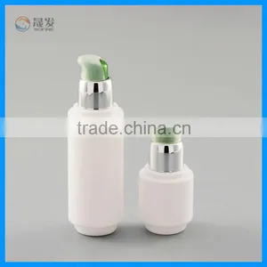 Soft Touch Round Plastic Cosmetic Lotion Pump Bottle for Sale thumbnail-1