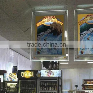 Super Thin EL Poster for Indoor Advertising in the Supermarket thumbnail-1