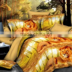 Promotion ! Reactive Printing Bedding Set Duvet Cover Set Bed Linen Sheet Bedclothes Sets thumbnail-1