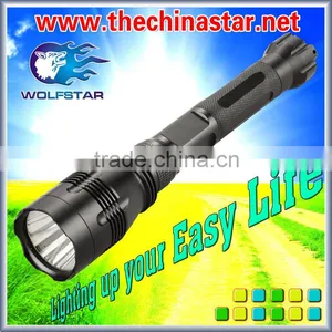 CREE Q5 Water Resistant Emergency LED Flashlight thumbnail-1