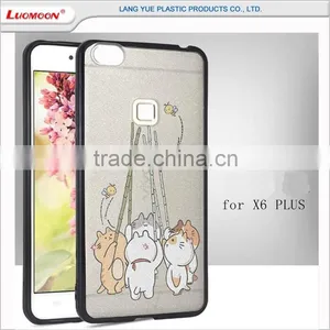 Plastic Bumper Shockproof Silk Pattern Soft Tpu Case Back Cover for Huawei Mate 8 G510 thumbnail-5