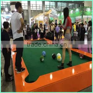 Luxury Poolball Table Solid Wood Snookball Game for Commerical thumbnail-4
