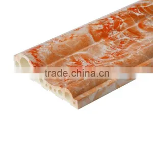PVC Marble Skirting Production Line,PVC Fuax Marble Profile Making Machine thumbnail-4