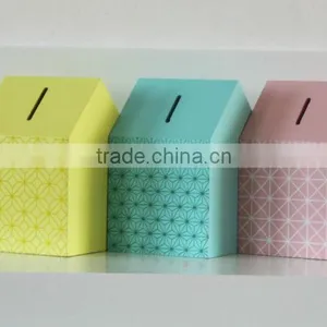 Green Wooden Money-box thumbnail-4