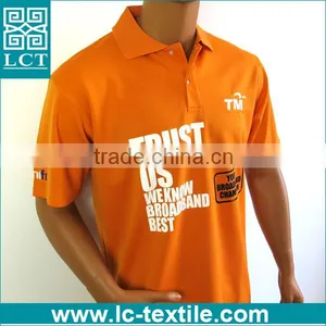 no Minimum Custom Design Orange Color Dri Fit Polo Shirt thumbnail-2