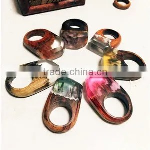Promotional Items for 2016 Handmade Anniversary Engagement Secreted Wooden Rings thumbnail-1