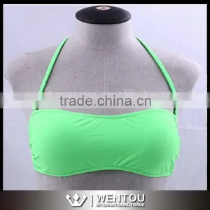 Monogrammed Solid Color Bandeau Tops thumbnail-5
