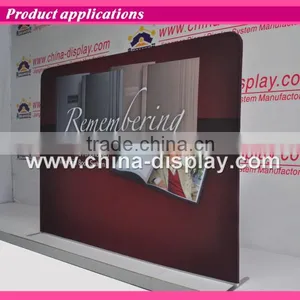 Slimline Fabric Display System Tension Backdrop Wall Stand Display thumbnail-3