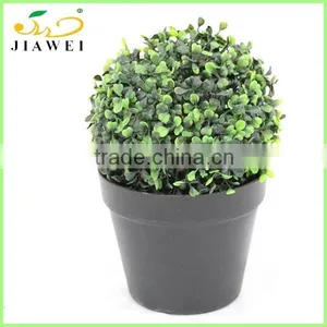 Making Small Artificial Decorative Grass Ball Bonsai Sale thumbnail-1