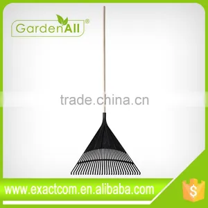 Garden Threaded Wood Handle Polyleaf Rake Types thumbnail-1
