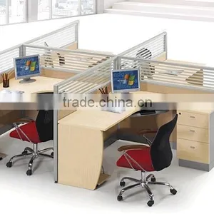 Modern Design Cubicle Office Work Station Furniture thumbnail-6