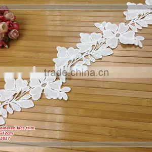 2017 Beautiful Wedding Dress Chemical Lace Trim thumbnail-1