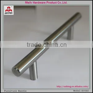 Stainless Steel 201 Brush Satin Bathroom Cabinet Handle D3040 thumbnail-2