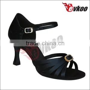 Latin Women Shoes 6 Strips Upper Chaussures de Danse Latin thumbnail-3