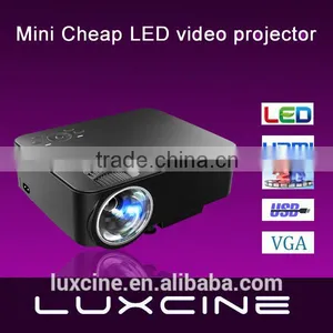 2016 Luxcine Mini Portable Cheap LED Video Projector 1080P thumbnail-1