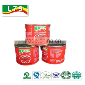 210G High Quality Manufactory Brix 28-30% Canned Tomato Paste thumbnail-2