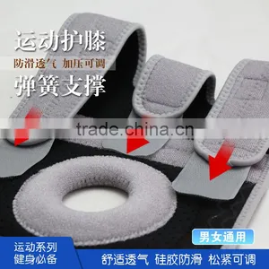 FDA Approved China Popular Adjustable Black Neoprene Hinged Knee Support thumbnail-6