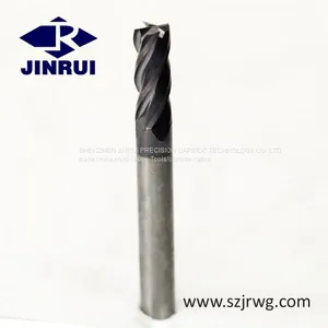 JR133 2 Flute 3 Flute 4 Flute 3mm-16mm Cnc Carbide End Mills thumbnail-3