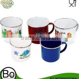 Speckled Enamel Steel Camping Metal Mug Cup 10.50 Oz 330ml thumbnail-4