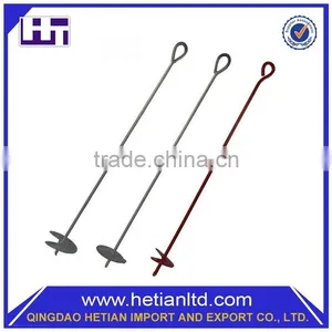 No Dig Ground Screw Pole Anchor Earth Auger Ground Screw Anchor thumbnail-6