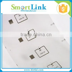 RFID Sticker Label 9613 Rfid Sticker / Dry Inlay/ Wet Inlay 12*9mm thumbnail-1