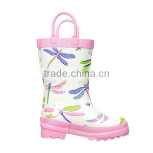 Girls Dragonfly Printed Rain Boot thumbnail-1