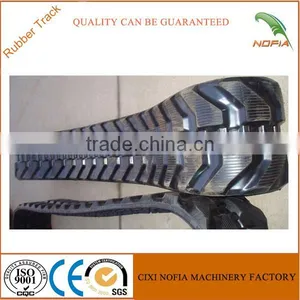 Rubber Crawler 150*72 Excavator Track Assembly for Undercarriage thumbnail-1