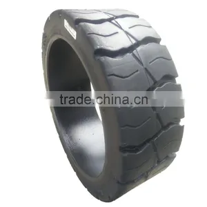 High Quality China 22x9x16 Press On Solid Forklift Tires Traction Tires 22916 thumbnail-1