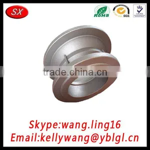 China Manufacturing Custom Sand Blasting Die Casting Parts, Round Aluminum Die Cast Parts thumbnail-1