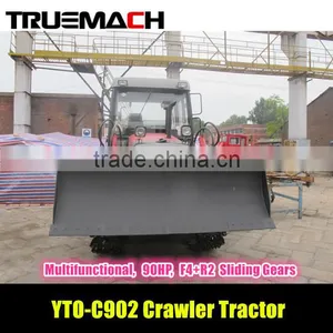 YTO C902 90hp Agricultural Crawler Tractor With Dozer Blade thumbnail-3