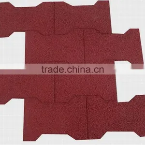 Middle Combined Dog-bone Rubber Tile thumbnail-1