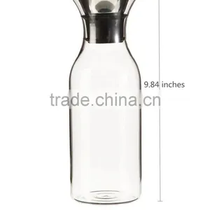 Glass Water Pitcher, Glass Fridge Carafe, Ice Tea Maker thumbnail-3