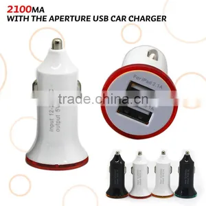 Dual USB Car Charger 5V 2A 2100Ma Dual 2Port USB Car Charger for Sansung S3 S4 HTC Apple Iphone 5 IPad 2 IPhone 3G 3GS 4g Ipod thumbnail-1