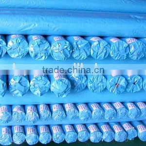 Heavy Duty Fabric Blue Tarp Material Tarpaulin Roll , Outdoor Light Plastic Tarpaulin Cover thumbnail-3