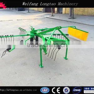 Tractor 3pt Wheel Hayrake 8 Rotors Hay Rake for Sale thumbnail-1