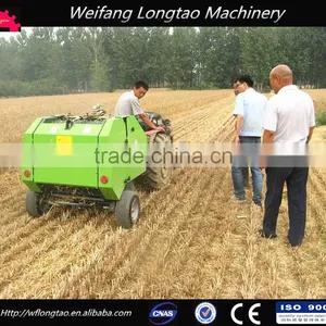 CE Approved Hay Grass Straw Silage Alfalfa Available Compress Baling Press Mini Round Hay Balers thumbnail-6