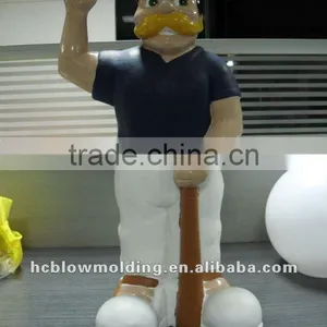 Customize Plastic Baseball Figure. thumbnail-1