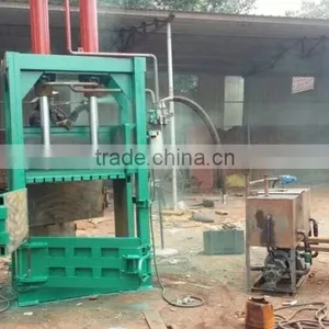 Hydraulic Vertical Balers for Plastic Bottles, Ring-pull Can Baling Press Machine XSYY-80T thumbnail-3