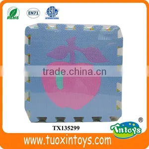 9 Pcs Printing Baby Foam Puzzle Mat thumbnail-3