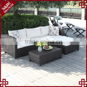 Modern Simple Sofa Set Design Cheap Rattan Weave Outdoor Patio Furniture thumbnail-1