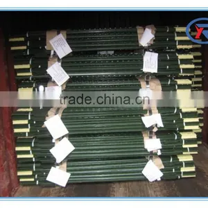 Heavy Duty Steel Green Painted T Post thumbnail-1