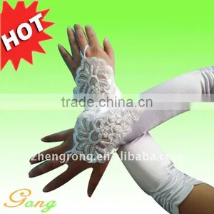 2011 Newest Style Satin Wedding Gloves thumbnail-1