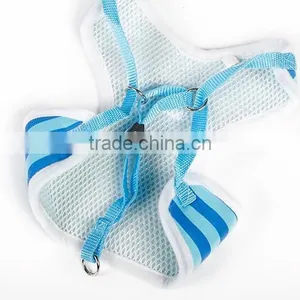 CY111 Cute Stripe Vest Dog Collar Traction Rope Pet Supplies Adjustable Pet Leash thumbnail-3
