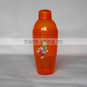 Sedex Audited Factory 200ml/ 350ml/400ml/550ml/700mlPlastic Cocktail Shaker thumbnail-2