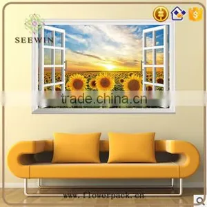 Home Decoration Decorative Sunflower 3d Wall Sticker thumbnail-1